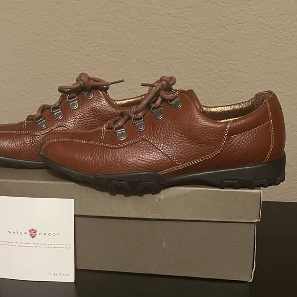 COLE HAAN Meribel Oxford Loafer 9.5B (saddle) - Picture 1 of 5